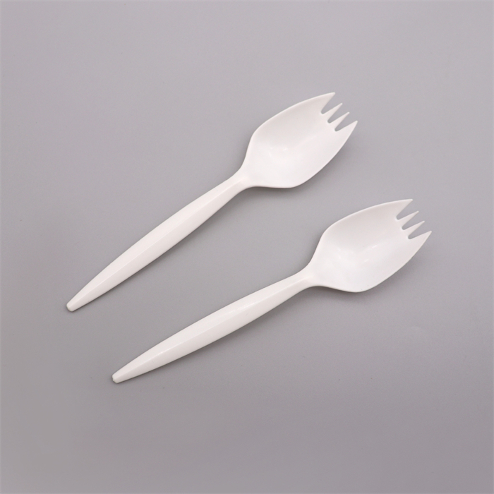 Bio-degradable spoon fork  from DisposablesInc.com. The best import service in China. Import your disposable items and products from us. 